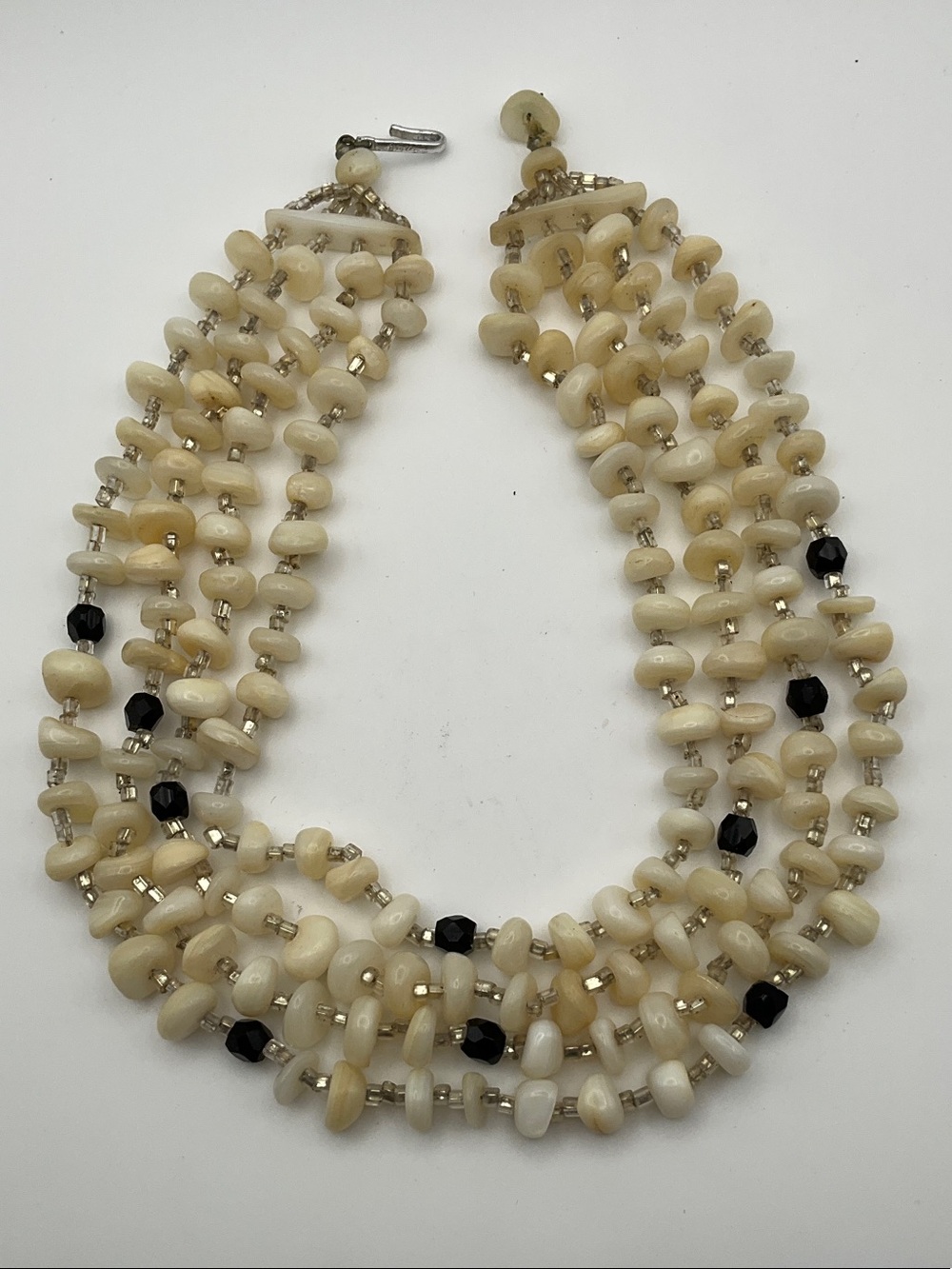 Vintage 1950s Signed JAPAN Multi Strand Necklace